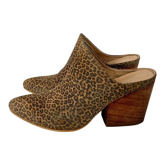 Able Local + Global Womens Size 6 Animal Print Rojas Mule Slip On Shoes - Picture 4 of 9